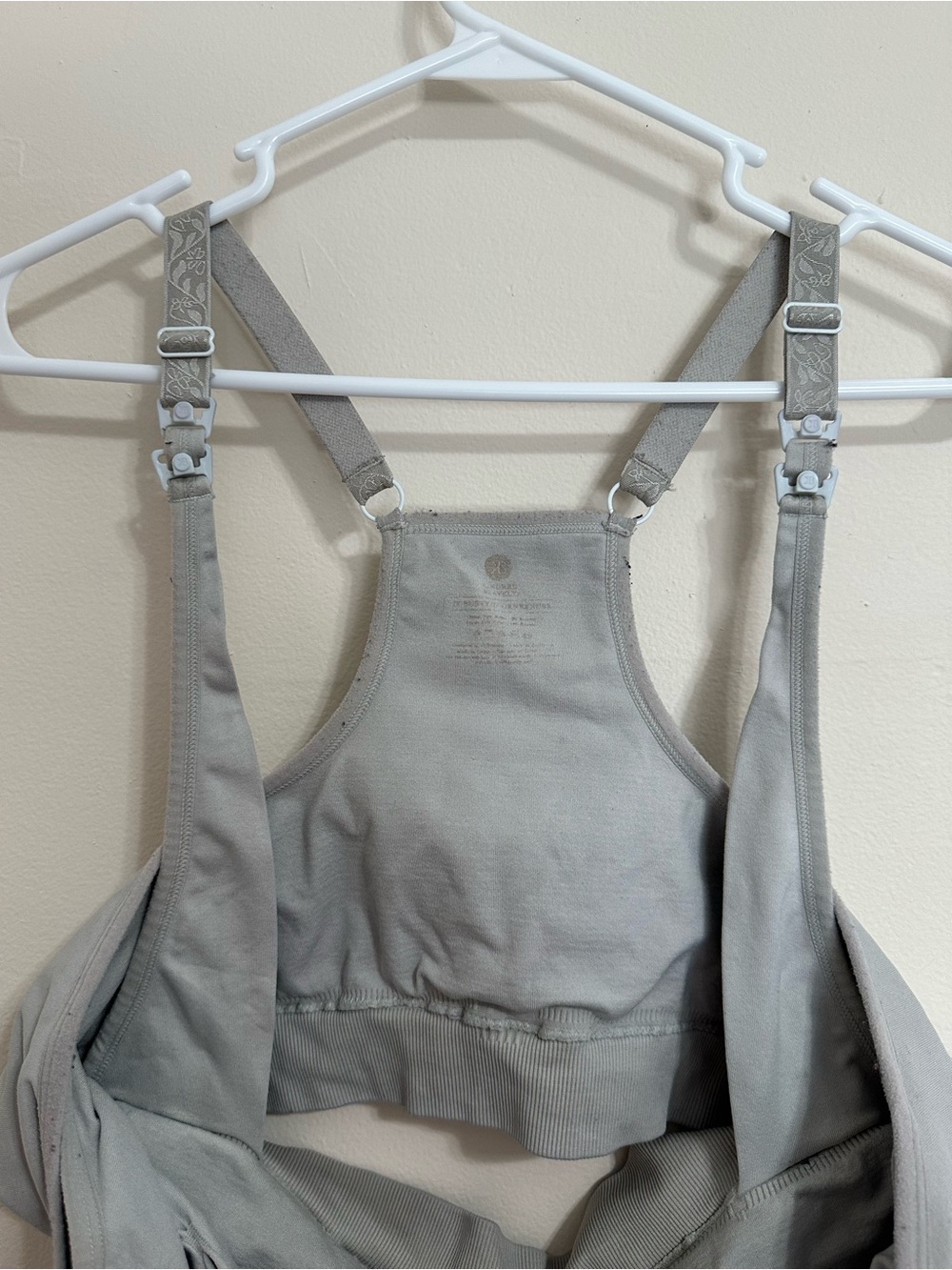 Kindred Bravely Sublime Pumping & Nursing Sports Bra 1X Busty Pads - Picture 3 of 6